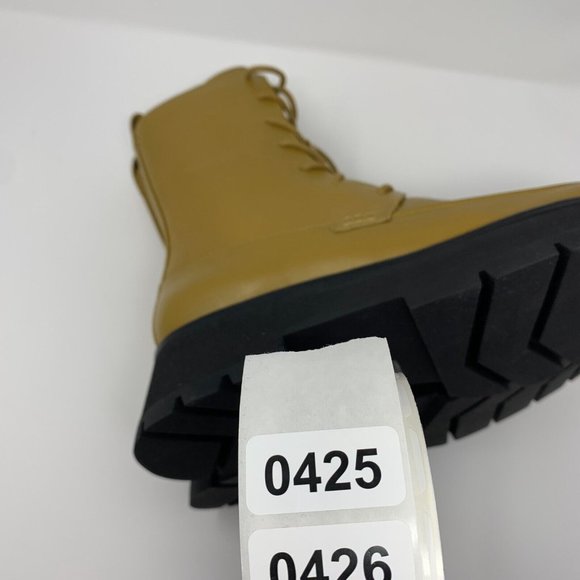 3.1 Phillip Lim Kate SP22-T808SEN Lace-Up Combat Boot Womens US 10.5 Honey S0425 - Picture 10 of 10